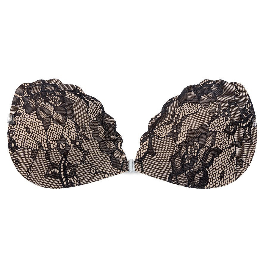 Black intimates,Floral intimates,Floral Black Lace Detail Nubra Pack Set