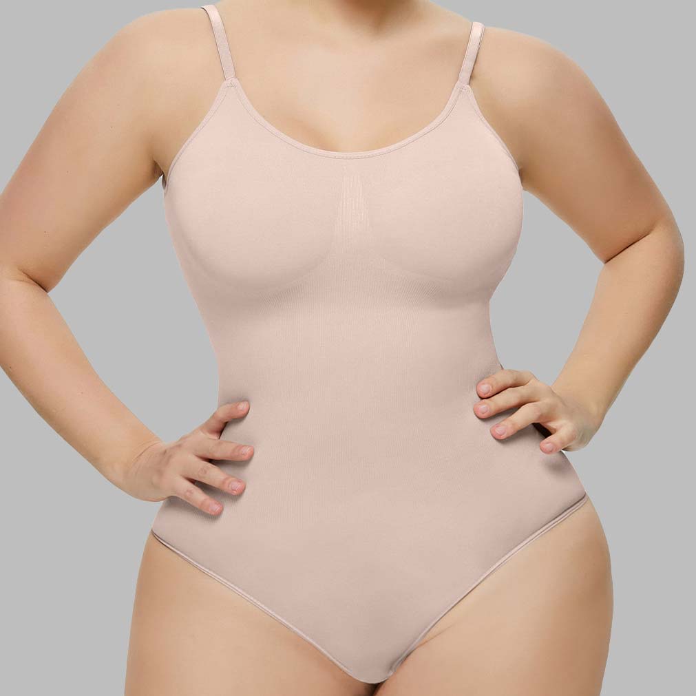 Skin Color intimates,Plain Color intimates,Stretch Skin Color High Waisted Full Body Shaper