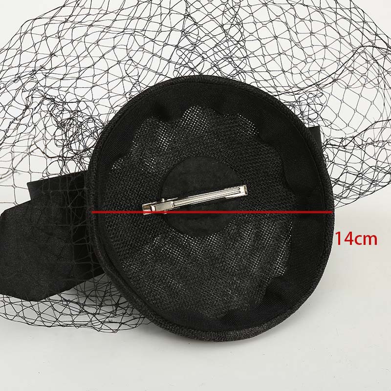 Black accessories,Plain Color accessories,Retro Bowknot Design Hemp Black Hat