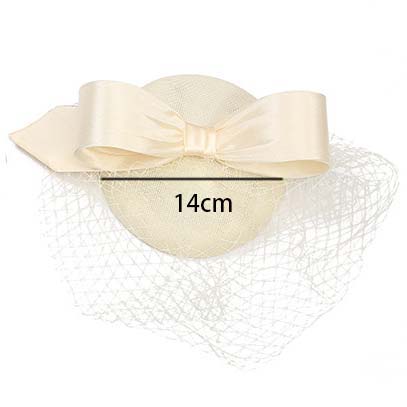 White accessories,Plain Color accessories,White Bowknot Design Retro Hemp Hat