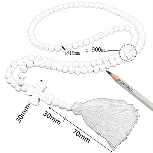 Light Coffee jewelry,Other jewelry,Wood Tassel Cross Light Coffee Necklace