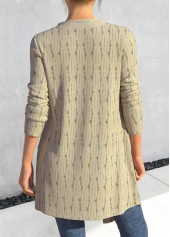 Light Camel tops,Plain Color tops,ROTITA Two Piece Light Camel Tank Top and Lightweight Cardigan