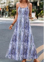 Multi Color dresses,Animal Print dresses,Dot dresses,Zebra Stripe Print Multi Color Maxi Dress