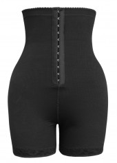 Black intimates,Plain Color intimates,Lace Patchwork Black High Waisted Panties