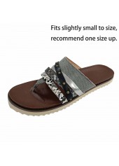 Grey accessories,Animal Print accessories,Fish Scales Print Grey Falt Toe Post Flip Flops