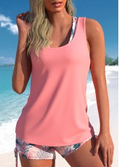 ROTITA Plus Size Mid Waisted Criss Cross Top