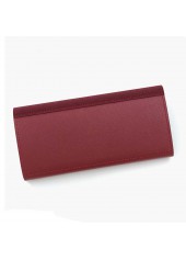 Deep Red accessories,Other accessories,Deep Red Metal Ring Detail Hasp Wallet