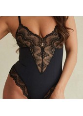 Lace Black High Waisted Full Body Shaper