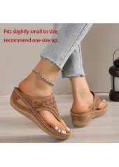 Dark Camel accessories,Plain Color accessories,Dark Camel Mid Heel Toe Post Sliders