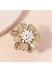 Champagne jewelry,Other jewelry,Floral Detail Pearl Design Champagne Ring