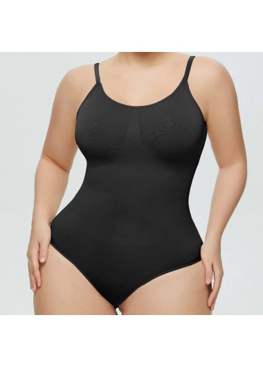 Black intimates,Plain Color intimates,High Waisted Black Full Body Shaper