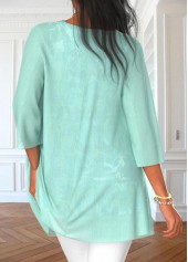 Mint Green tops,Floral tops,ROTITA Floral Print Mint Green Cardigan and Tank Top