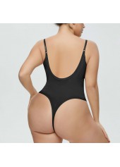 Black intimates,Plain Color intimates,High Waisted Black Full Body Shaper