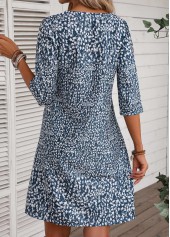 Navy dresses,Ditsy Floral dresses,Vacation dresses,Vacation dresses,ROTITA Lightweight Ditsy Floral Print Navy Dress