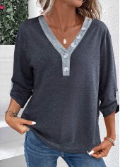 ROTITA Dark Grey T Shirt