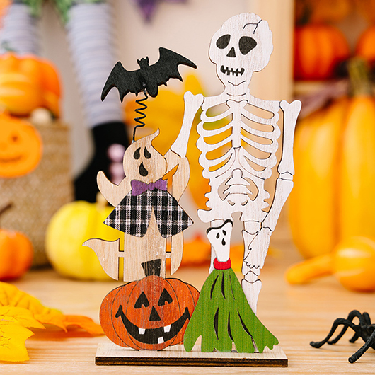 Halloween Print Hollow Multi Color Decoration