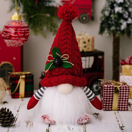 Christmas Santa Claus Red Bell Doll