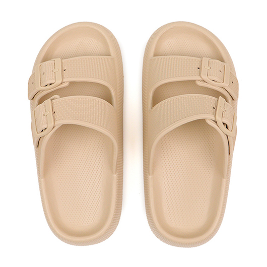 Light Camel shoes,Plain Color shoes,Light Camel Low Heel Open Toe Sliders