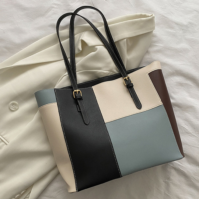 Dusty Blue accessories,Geometric accessories,Geometric Print Dusty Blue Zip Shoulder Bag