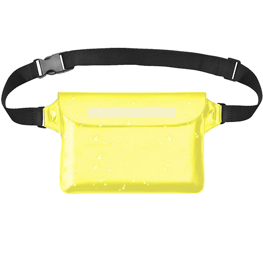 Waterproof Neon Yellow One Size Phone Case