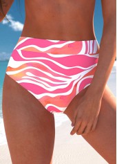 Hot Pink swimwear,Ombre swimwear,ROTITA Drawstring Hot Pink Ombre Swimdress and Panty