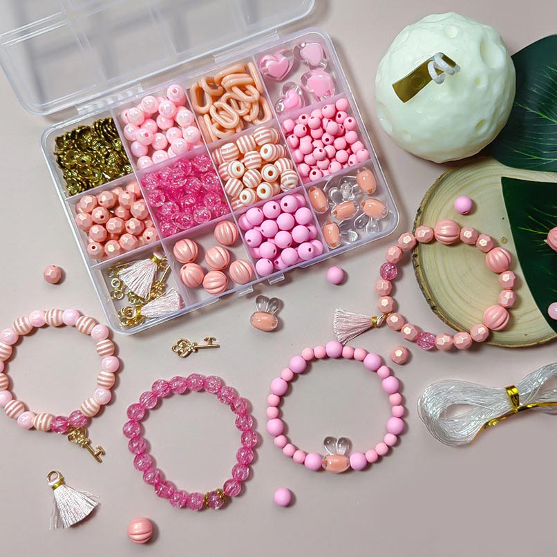 Pink Diy Material Sets Handcrafts Decoration