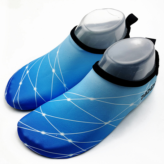 Ombre Sky Blue Waterproof Water Shoes