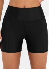 ROTITA Short de bain taille haute avec poche