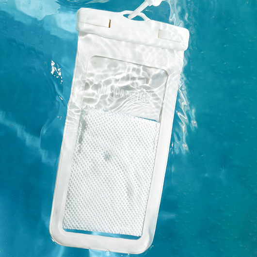 Waterproof White One Size Phone Case