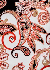 Black dresses,Tribal dresses,Paisley dresses,Everyday dresses,Casual dresses,Tribal Print Black Short A Line Boat Neck Dress