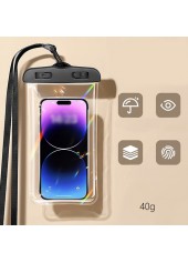 Black accessories,Plain Color accessories,Black Waterproof One Size Phone Case