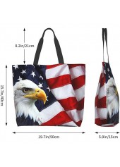 Red accessories,Flag accessories,Animal Print accessories,Striped accessories,Geometric accessories,American Flag Open Red Shoulder Bag