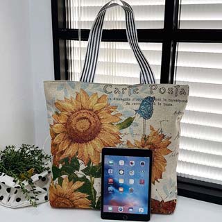 Neon Orange accessories,Plants accessories,Floral accessories,Letter accessories,Sunflower Print Neon Orange Zip Shoulder Bag