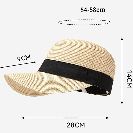 Light Camel accessories,Contrast Color accessories,Contrast Design Light Camel Visor Hat