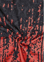 Red tops,Tribal tops,ROTITA Plus Size Circular Ring Dark Grey Marl Tank Top