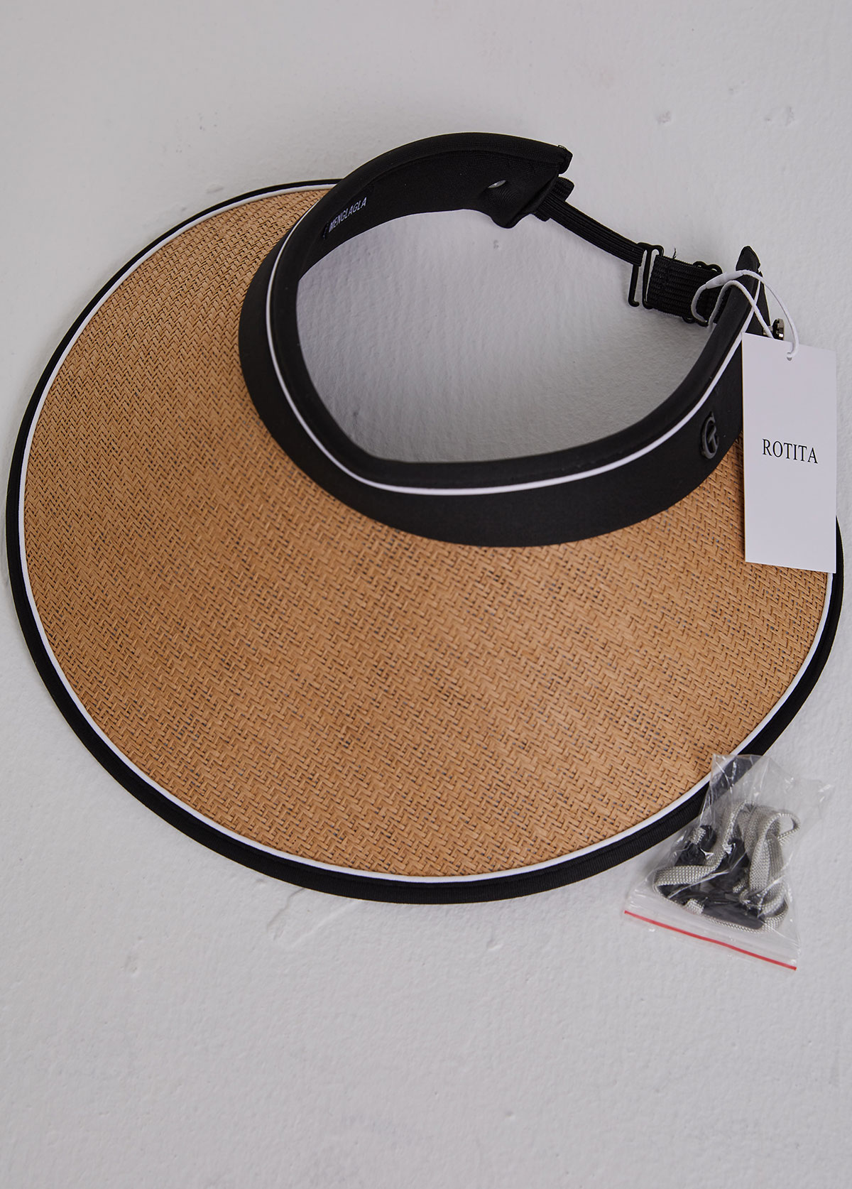 Light Camel accessories,Black accessories,Contrast Color accessories,Light Camel Weave Design Sun Hat