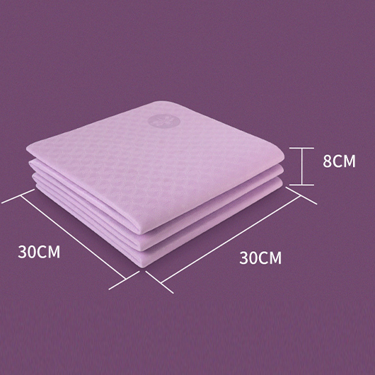 Light Purple accessories,Plaid accessories,Plaid Light Purple Foldable Sleeping Mats