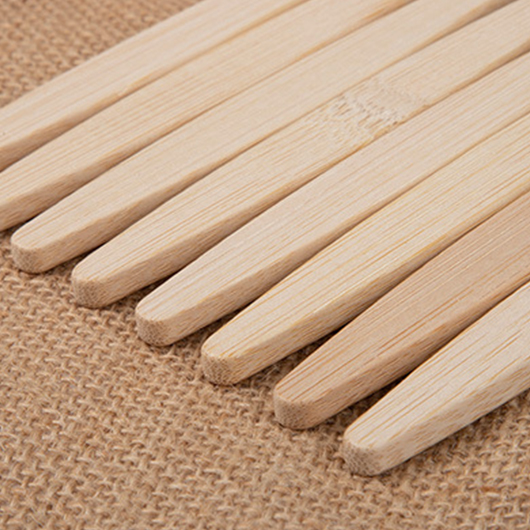 White accessories,White Bamboo Material Soft Bristle Toothbrush