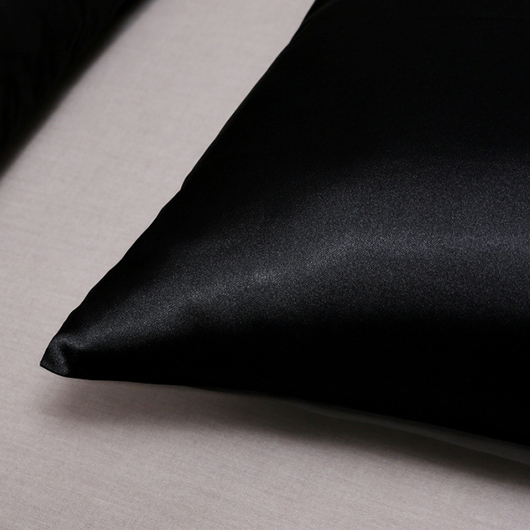 Black accessories,Plain Color accessories,Polyester Black Without Pillow Core Pillpwcase