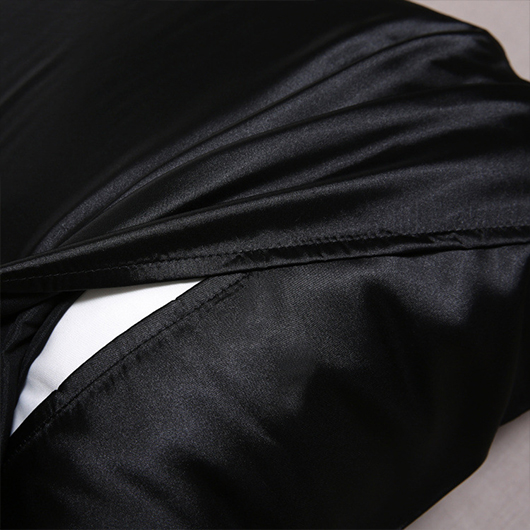 Black accessories,Plain Color accessories,Polyester Black Without Pillow Core Pillpwcase