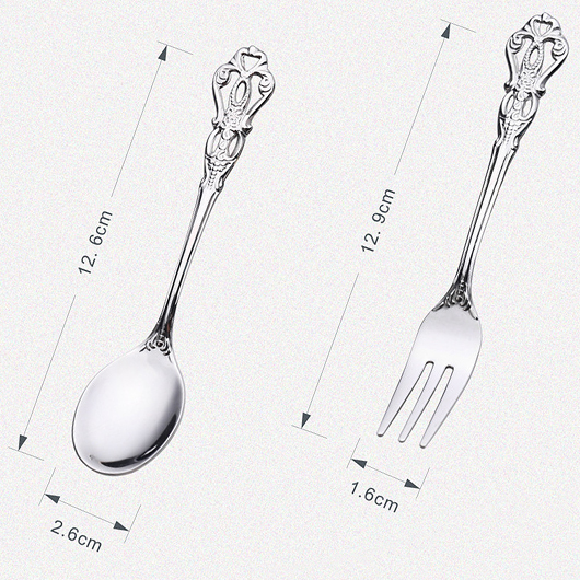 Gold accessories,Other accessories,Gold Royal Court Hollow Dessert Cutlery Cover