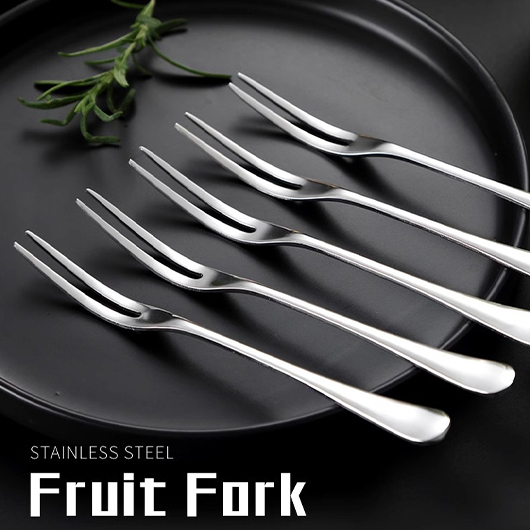 Silver accessories,Other accessories,Stainless Steel Silver Fruit Cake Dessert Fork