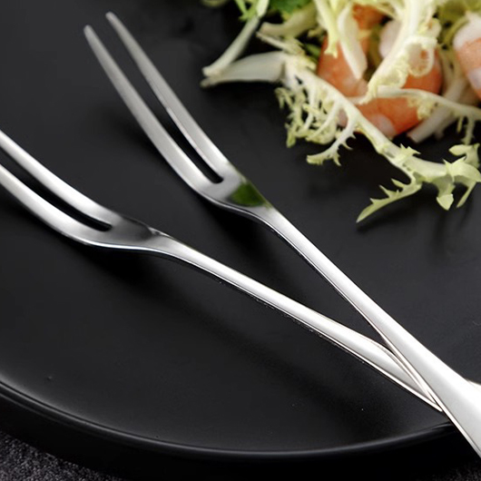 Silver accessories,Other accessories,Stainless Steel Silver Fruit Cake Dessert Fork