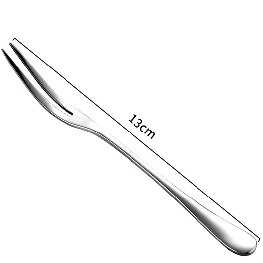 Silver accessories,Other accessories,Stainless Steel Silver Fruit Cake Dessert Fork