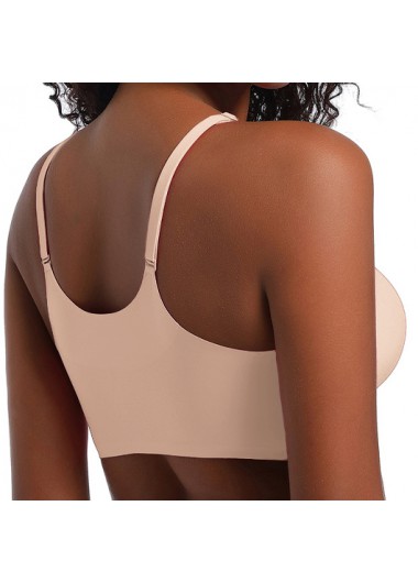 Skin Color intimates,Plain Color intimates,Skin Color Scoop Seamless Breathable Bra