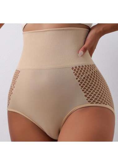 Skin Color intimates,Plain Color intimates,Skin Color High Waisted Breathable Panty