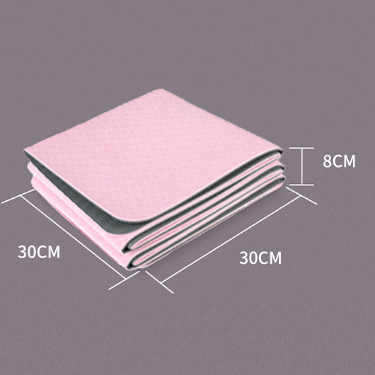 Pink accessories,Plaid accessories,Plaid Foldable Pink Rubber Sleeping Mats