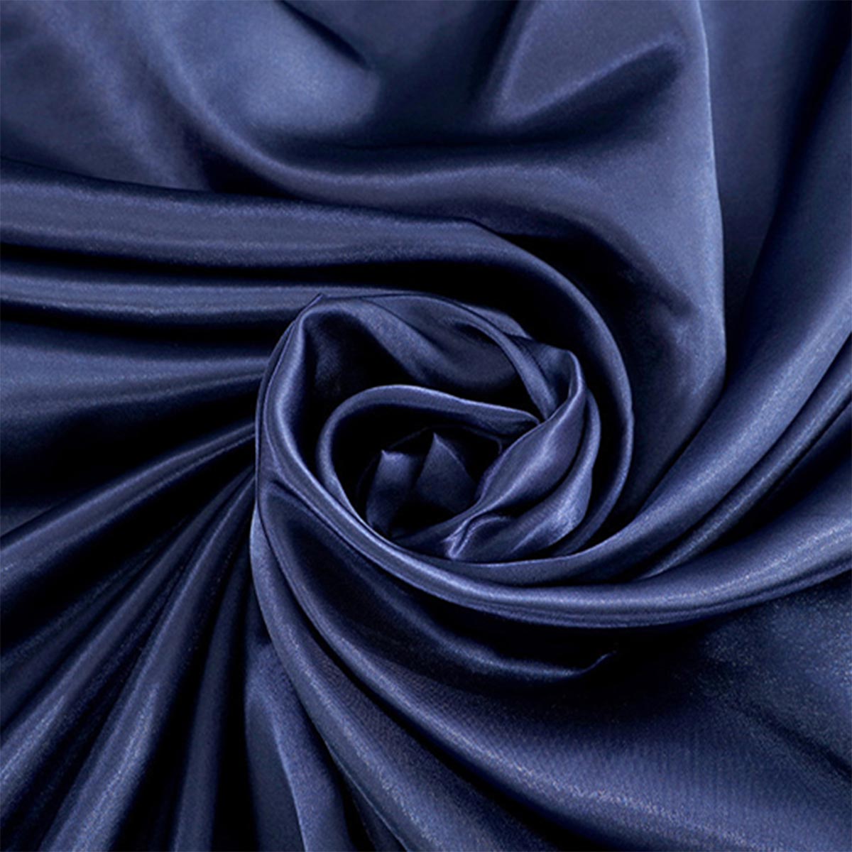 Polyester Marineblau ohne Kissenkern Pillenbezug