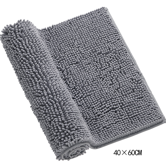Plush Bath Accessories Dark Grey Cat Paw Pad