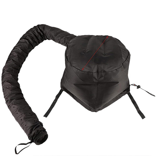 Black accessories,Plain Color accessories,Fiber Material Black Hair Drying Cap